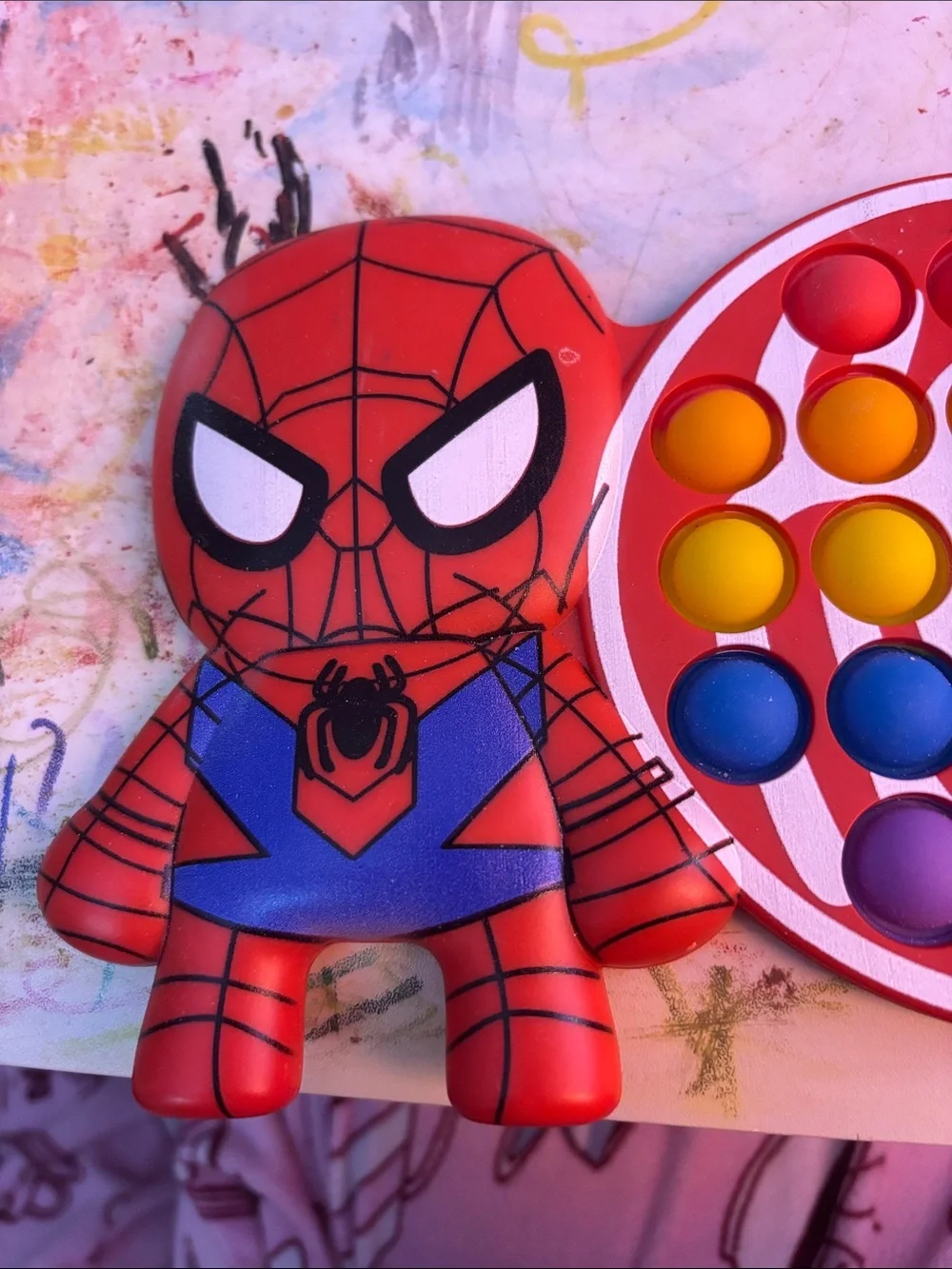 Spider-Man Pop it Fidget Toy - Picture 3 of 5